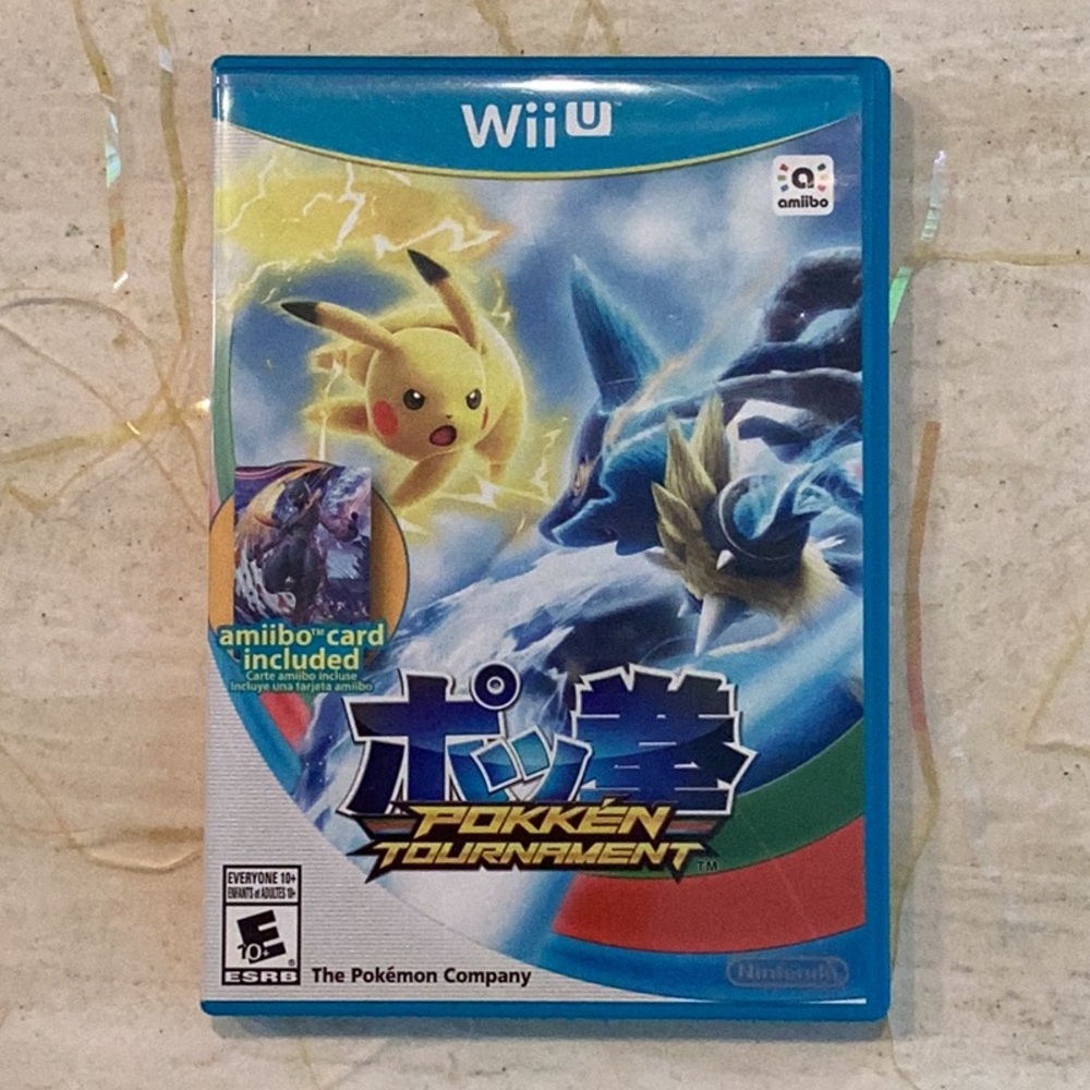 Pokken Tournament Nintendo Wii U Game Tested Working Pokemon